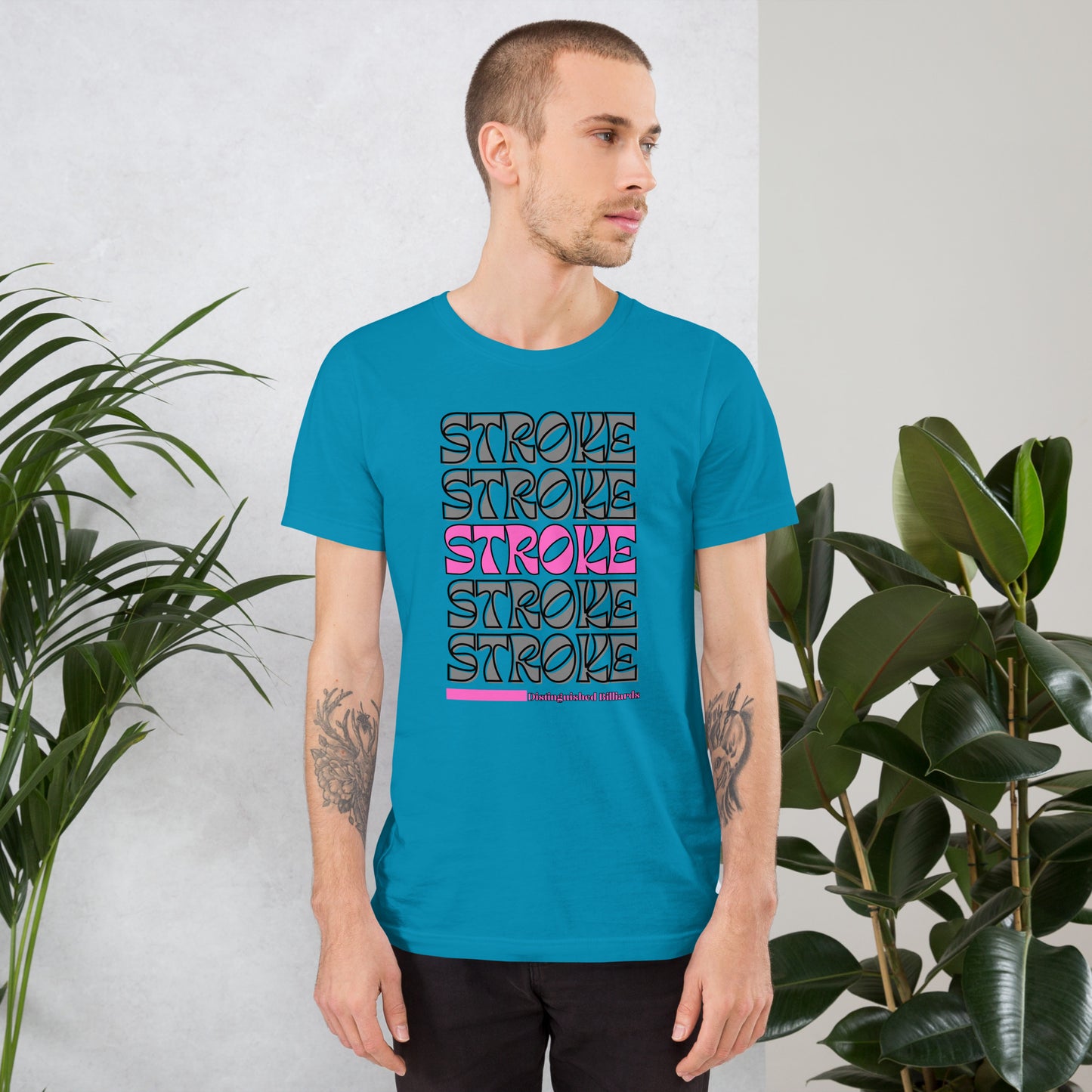 Stroke Stroke Stroke Billiards T-shirt.