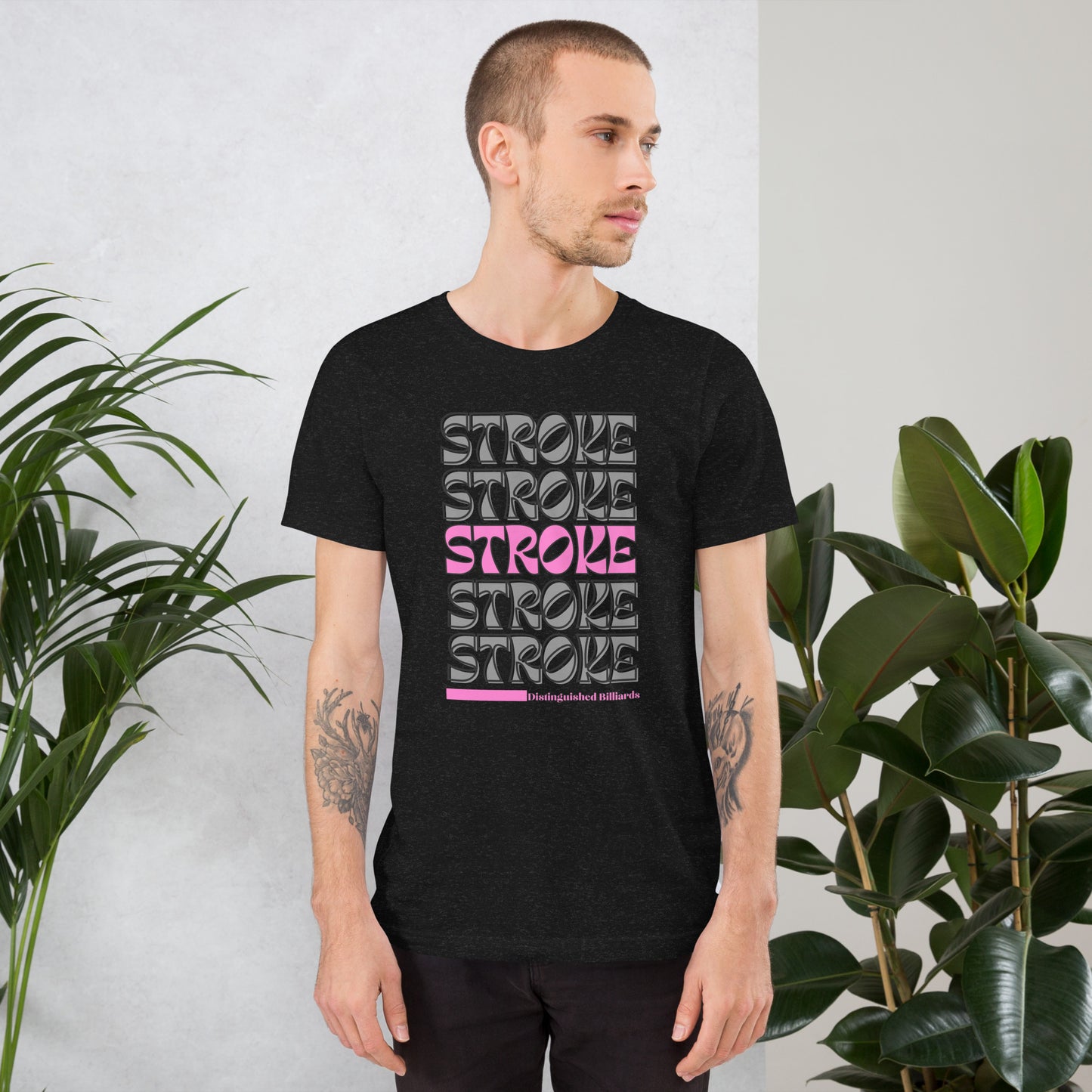 Stroke Stroke Stroke Billiards T-shirt.