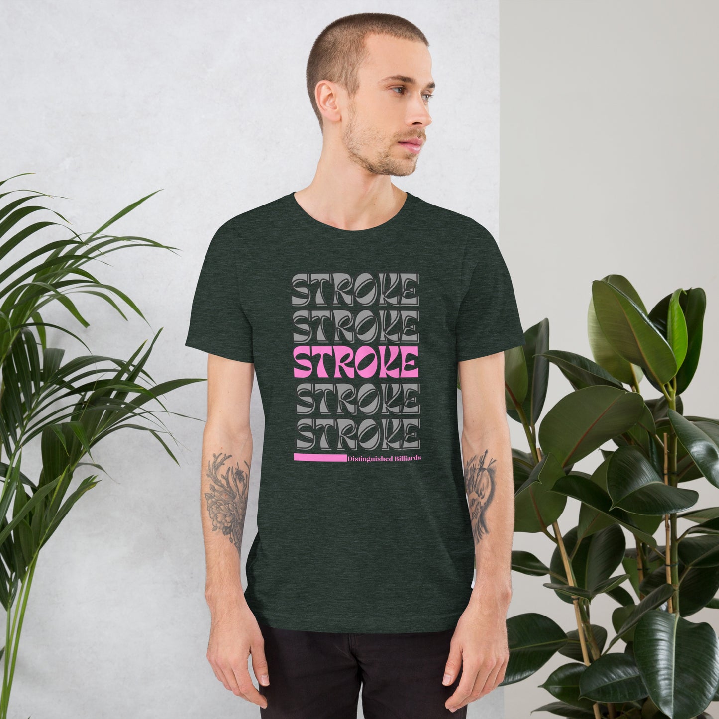 Stroke Stroke Stroke Billiards T-shirt.